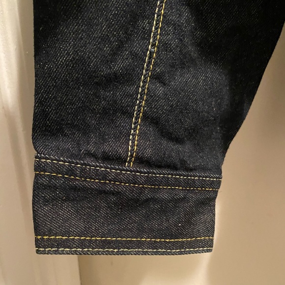 Fubu Fat AlBert Blue Long Sleeve Full Button up Pockets Vintage Denim Jacket - Picture 3 of 9